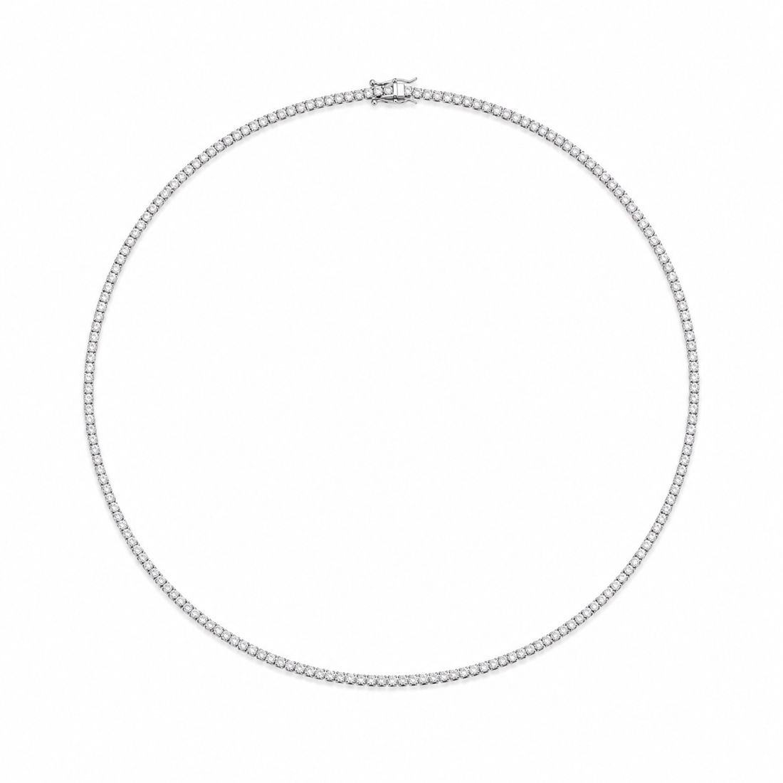 Colar Riviera Diamantes Brancos