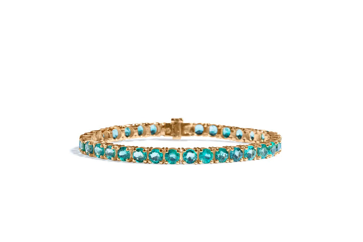 Pulseira Riviera Esmeraldas 5mm