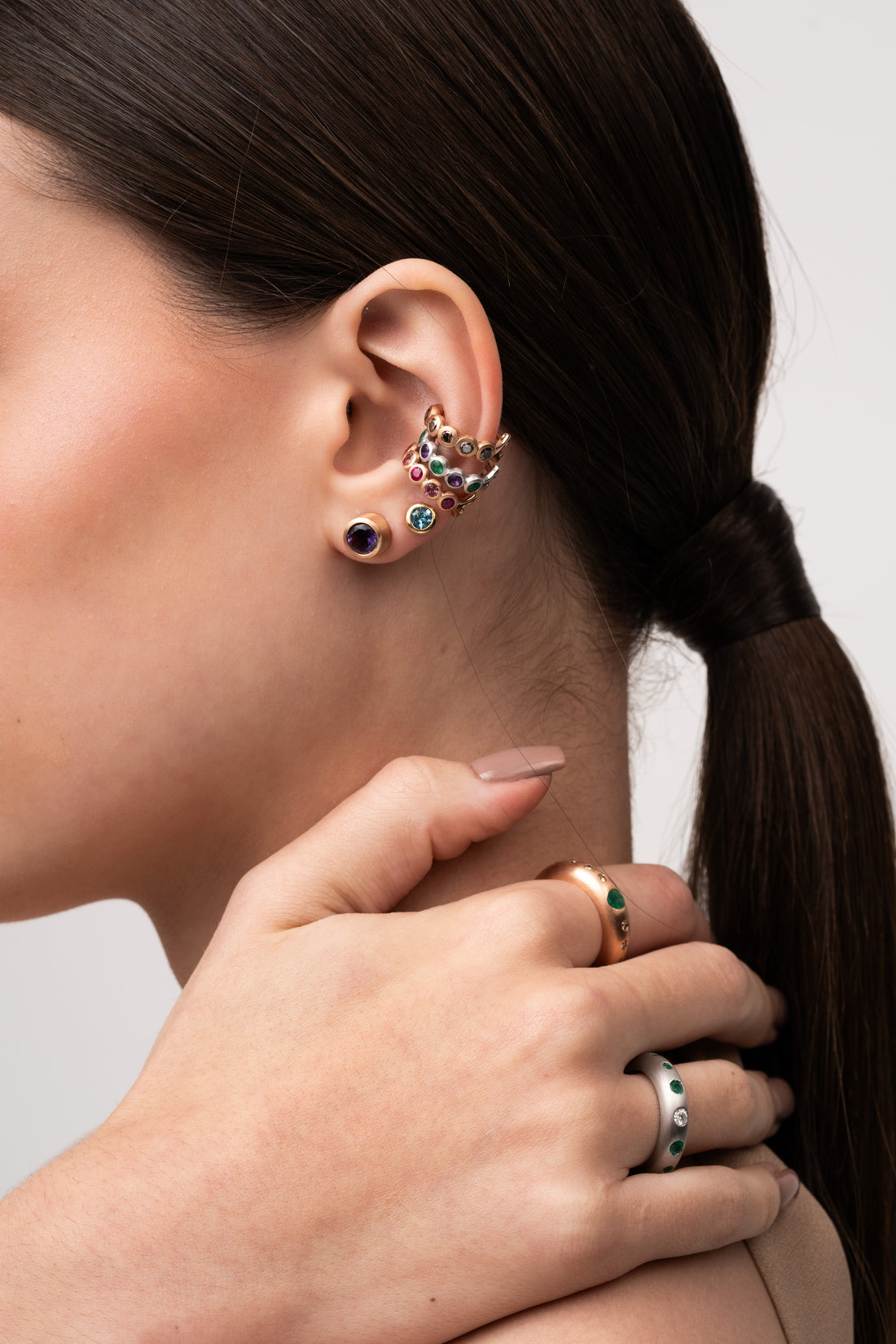 Piercing Topázio Sky e London