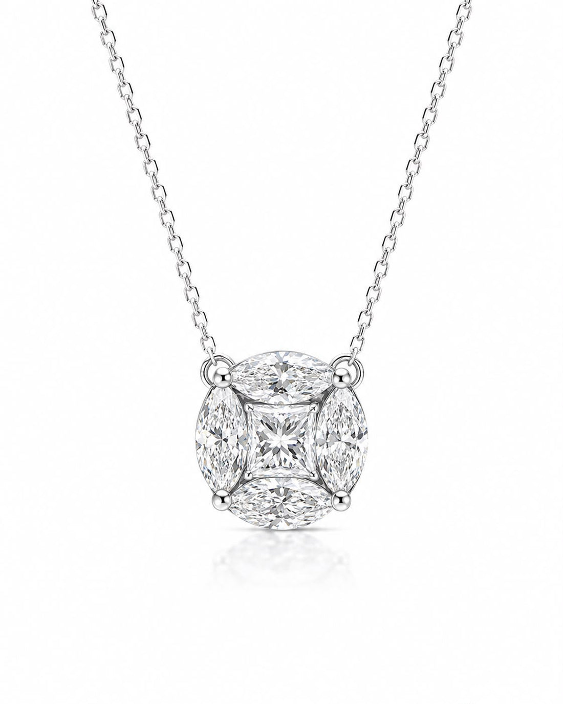 Colar Ponto de Luz Illusion 1,16ct