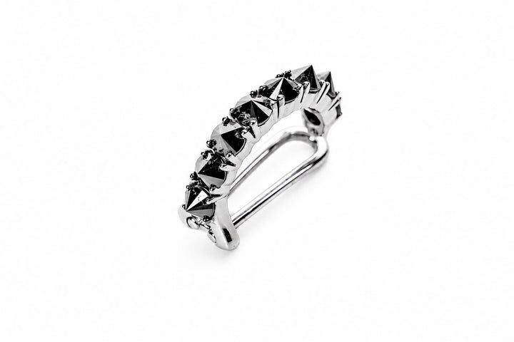 Piercing Diamantes Negros Invertidos